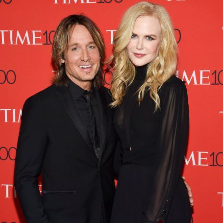 Nicole Kidman with her husband Keith Urban.